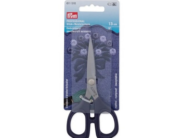 Prym 10 cm Professional Bent Embroidery Scissors