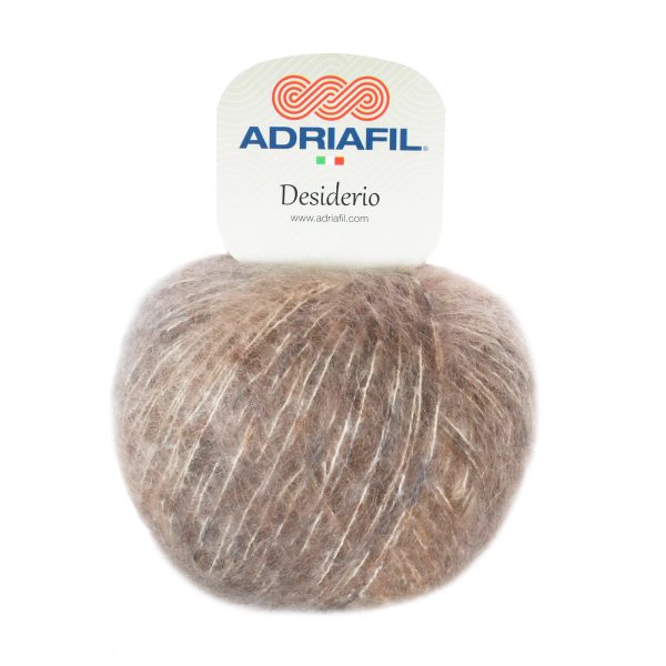 Adriafil Desiderio mohair yarn – shade 65 warm beige
