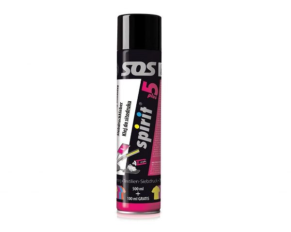 SPIRIT 5 plus - sprej 500 ml + 100 ml GRATIS - Privremeno ljepilo u spreju