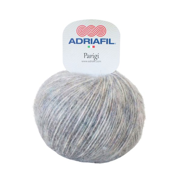 Parigi yarn col.81 Grey – Adriafil cotton, alpaca and merino blend | Parigi pređa 81 Siva – pamuk, alpaka i merino