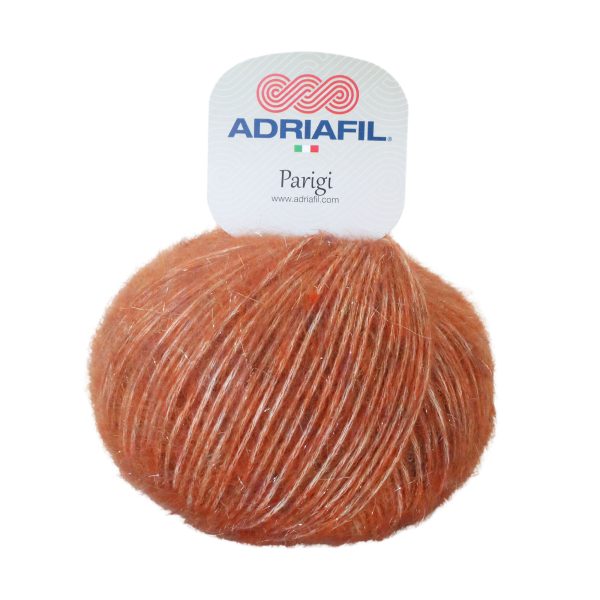 Parigi yarn col.86 Pumpkin – Adriafil cotton, alpaca and merino blend | Parigi pređa 86 Bundeva – pamuk, alpaka i merino