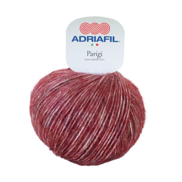 Parigi yarn col.88 Burgundy – Adriafil cotton, alpaca and merino blend | Parigi pređa 88 Burgundija – pamuk, alpaka i merin