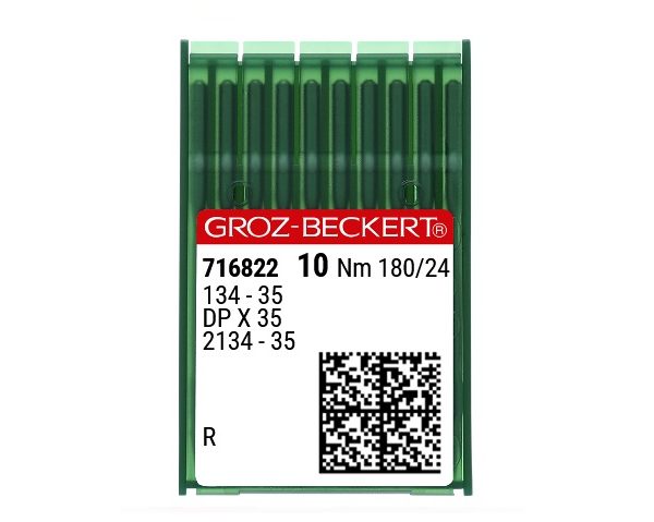 DPx35 lockstitch igle debljina 180 za čvrste materijale